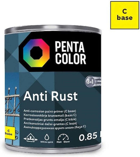 Pentacolor Antikorrosionsschutzfarbe 0.85lt Anticor C