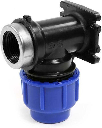 Lovrin Wall Elbow Ø20x1/2 Perla Blue