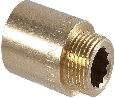 TDM brass Brass Pipe Connection 1/2" 50.8mm