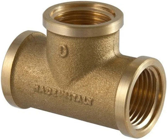 Tdm Brass Rohr-T-Stück 1x3/4 X1 V V V