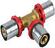 Tdm Brass Pressed Rohr-T-Stück Art 1645 20x16x20
