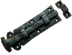 Türgriff & Haken aus Stahl / Eisen 115mm Schwarz