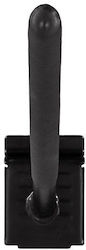 Door Hook from Steel / Iron 320mm Black
