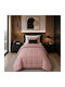 Astron Italy Κουβερτοπάπλωμα Μονό 160x240εκ. Dusty Rose