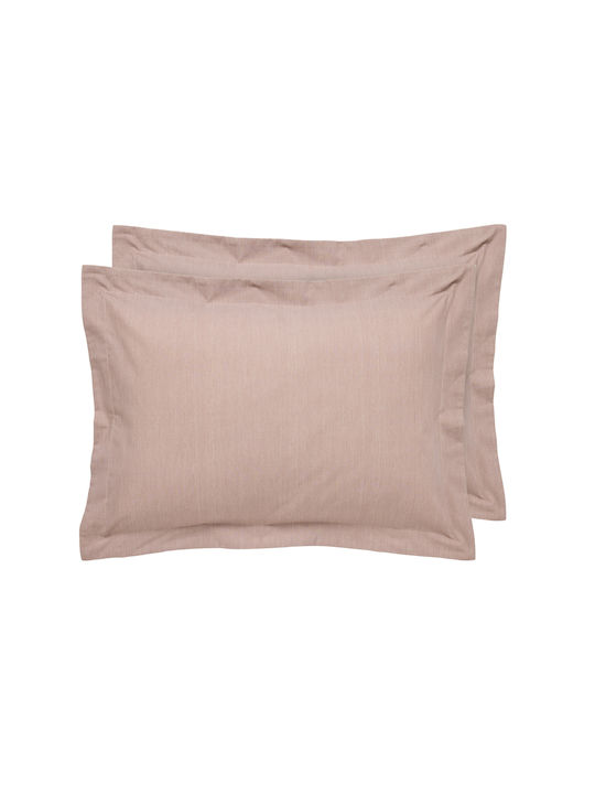 Das Home Casual Kissenbezüge Oxford Mocha 50x70cm
