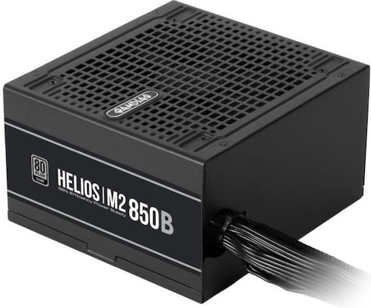 Gamdias Helios M2-850B 850W Schwarz Netzteile Voll verkabelt 80 Plus Silber