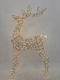 Liberta Christmas Illuminated Decorative Figurine Gold 120x70x22cm
