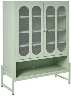 Μπουφές Berwyn 3280 από Μέταλλο Ανοιχτή Μέντα 84x35x108cm