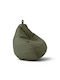 Pouf Birne Wasserdicht Khaki 90x90x100cm A3MUSgreen