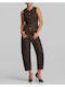 Damen Stoffhose Leo Braun