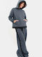 Damen Stoffhose Grau