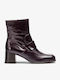 Leder Damen Stiefeletten Braun Lippi Ver Testa