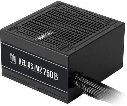 Gamdias 750W Μαύρο Τροφοδοτικό Υπολογιστή Full Wired 80 Plus Silver (HELIOS-M2-750B)