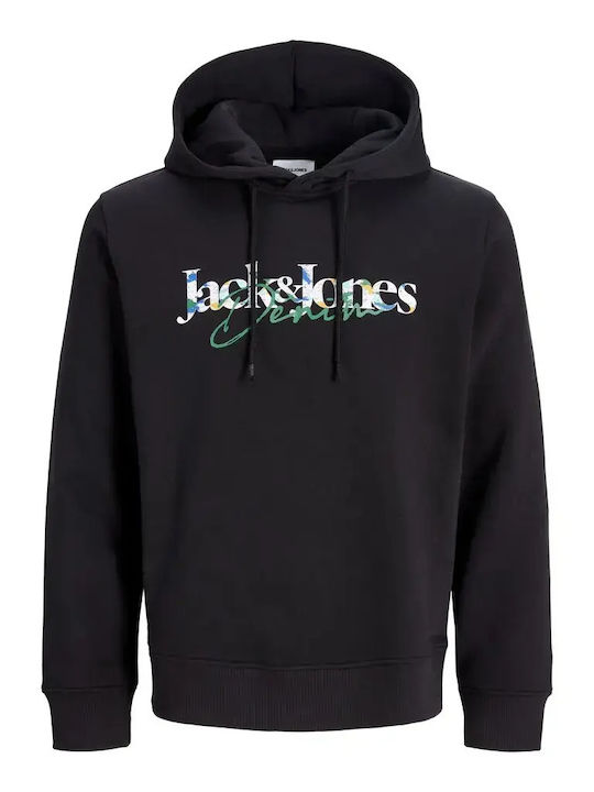 Sweatshirt mit Kapuze Schwarz
