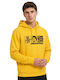 Sweatshirt mit Kapuze Gelb