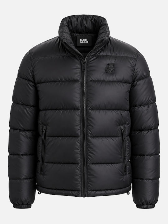 Karl Lagerfeld Geacă Puffer Neagră