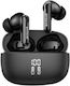 Proove Intro Pro In-Ear Bluetooth Kopfhörer mit Schweißbeständigkeit und Ladekoffer Schwarz