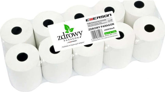 Emerson Θερμική Χαρτοταινία Ταμειακής με Μήκος 30m 50gr/m² 10τμχ