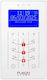 BCS Alarm Keypad with Screen in White Color