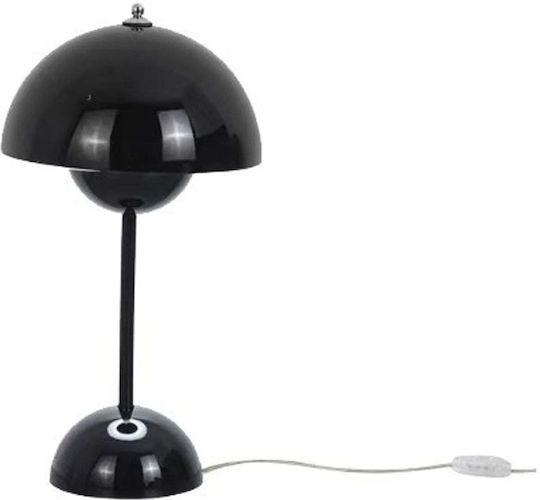 Domoletti Table Lamp for E27 Fitting with Black Shade and Base