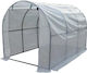 Seră Tip Casă cu Cadru Metalic 2x3x1.9m