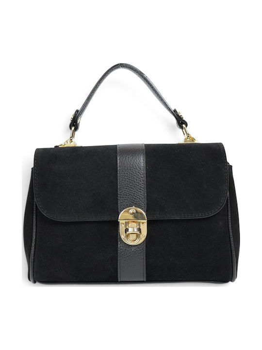 Passaggio Leather Damentasche aus Leder mit Kla...