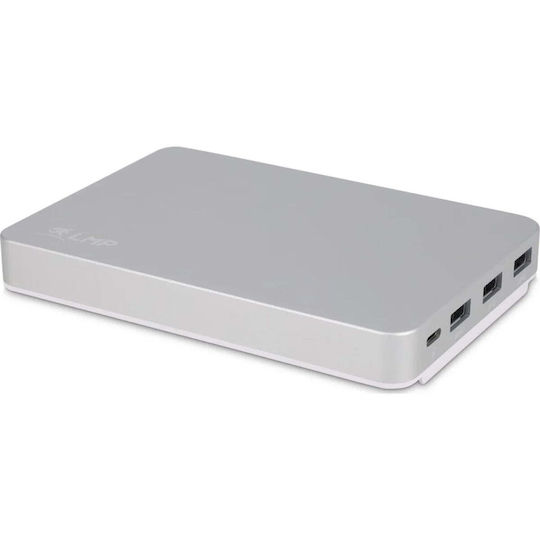 LMP USB-C Докинг станция с PD Ethernet Бяла (23790)