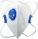 Lahti Pro Protective Mask with Valve White L1200600 5 Pieces