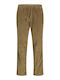 Pantaloni bărbați Chino Relaxed Fit Tabac
