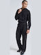 Men's Trousers Set Relaxed Fit Black