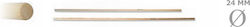 Nuclear Blast Klappbares Harke Stange 24cm