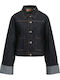 Women's Denim Jacket Dark Blue Denim