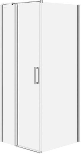 Cersanit Shower Cabin for Shower with Sliding Door 80x80x195cm Clear Glass