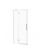 Cersanit Shower Cabin for Shower with Hinged Door 100x200cm Clear Glass