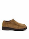 Wildleder Damen Mokassins in Khaki Farbe
