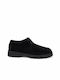 Wildleder Damen Mokassins in Schwarz Farbe