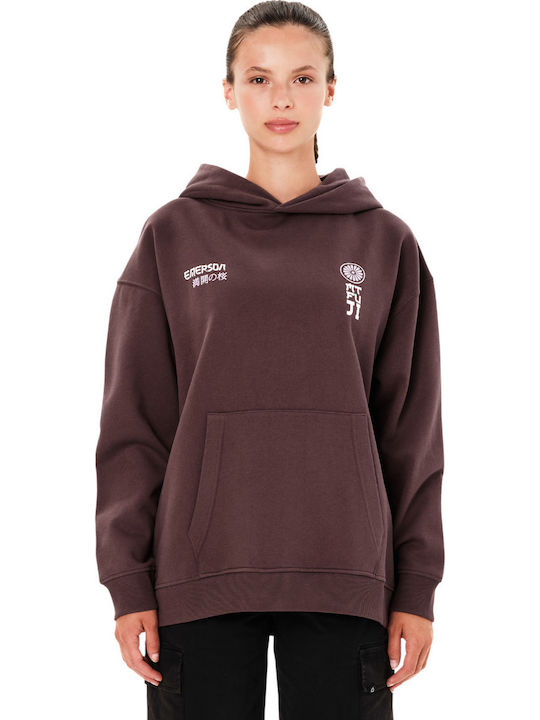 Emerson Emerson Damen Sweatshirt mit Kapuze Dus...