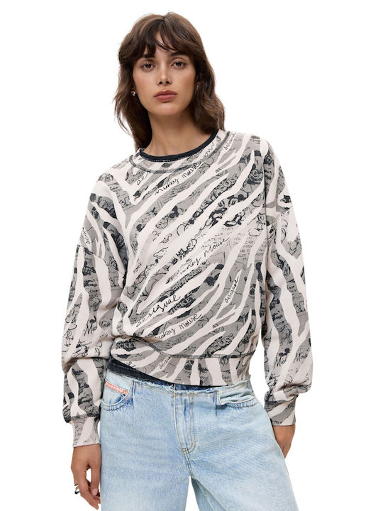 Sweat Mickey Γυναικεία Ζακέτα Φούτερ Multi