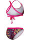 Top Bikini Floral Tropical