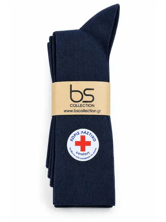BS Collection Herren Socken Dunkelblau 3er Pack