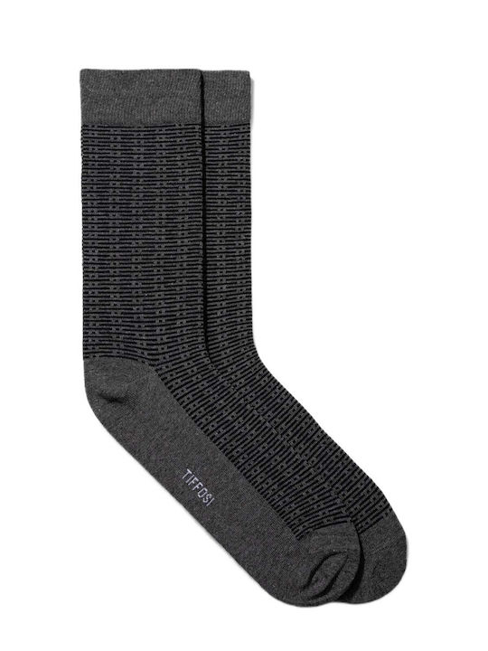 Tiffosi Men's Grey Socks