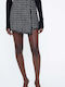High Waist Mini Skirt Black