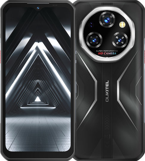 WP55 S Dual SIM (8GB/256GB) Robustes Smartphone Schwarz