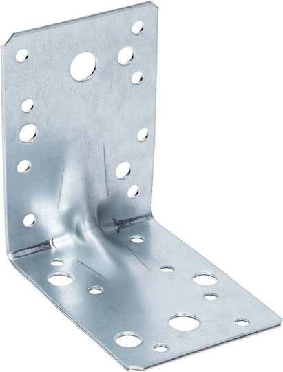 Arras Heavy-Duty Metal Shelf Bracket In Silver Colour 90mm
