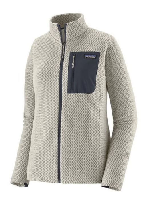 Herren Fleecejacke Weiß