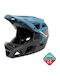 Integra Vollgesicht Fahrradhelm Berg Blau