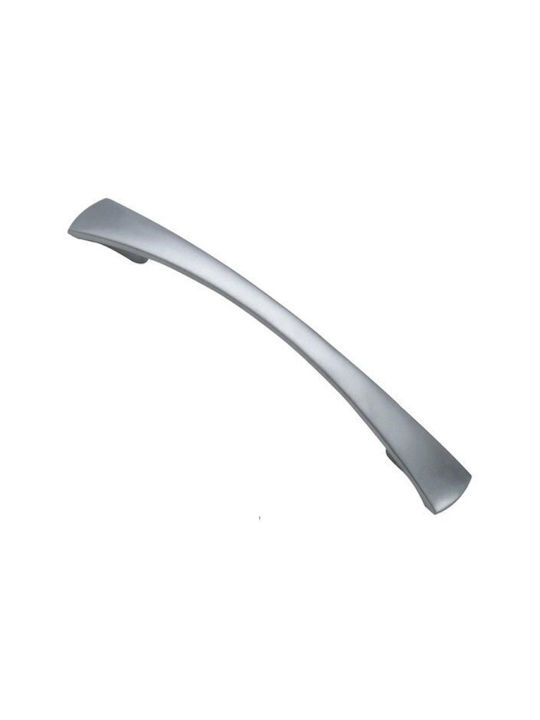 Domoletti Möbelgriff aus Metall Mat Cr 183mm Lochabstände 183mm