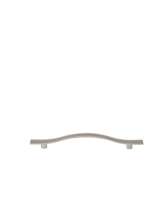 Domoletti Möbelgriff aus Metall Matt Nickel 170mm (Lochabstände 170mm)