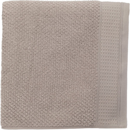 Domoletti Facecloth 50x90cm Taupe Weight 500gr/m² Domoletti Facecloth 50x90cm Taupe Weight 500gr/m²