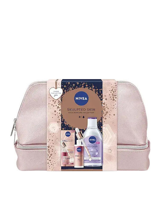 Nivea Cellular Expert Lift Geschenkset Serum 30 Ml + Mizellenwasser Für Sensitive Haut 400 Ml